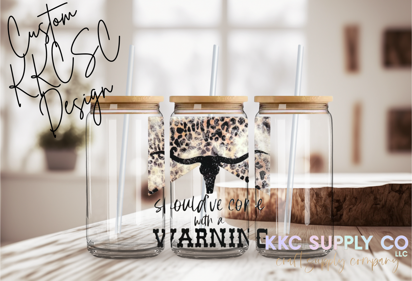 UV16398-Should’ve Come With A Warning UV DTF Decal-Custom KKCSC Design