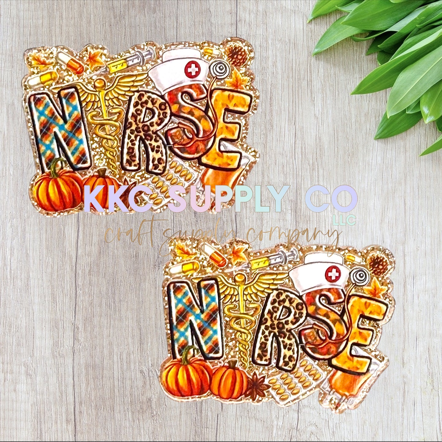 AT264-Autumn Nurse-Acrylic Flatback