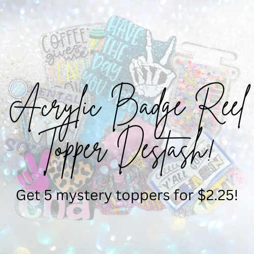 Acrylic Flatback Destash Pack