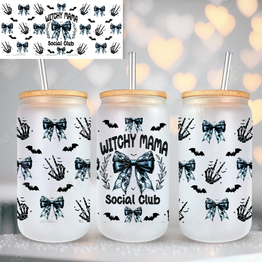 UV16780-Witchy Mama Social Club 16oz UV DTF Wrap