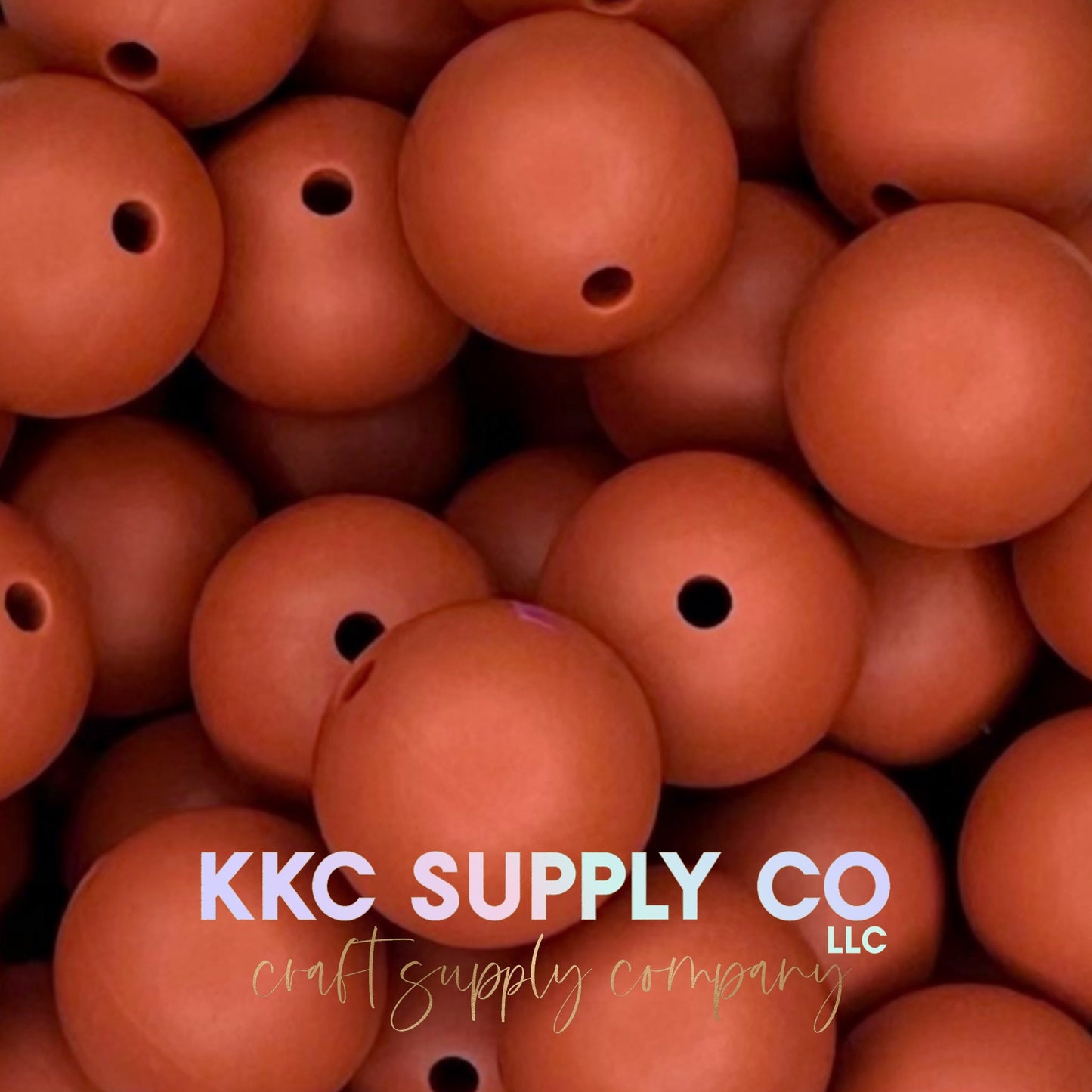 SS84-Autumn Glaze Solid Silicone Bead