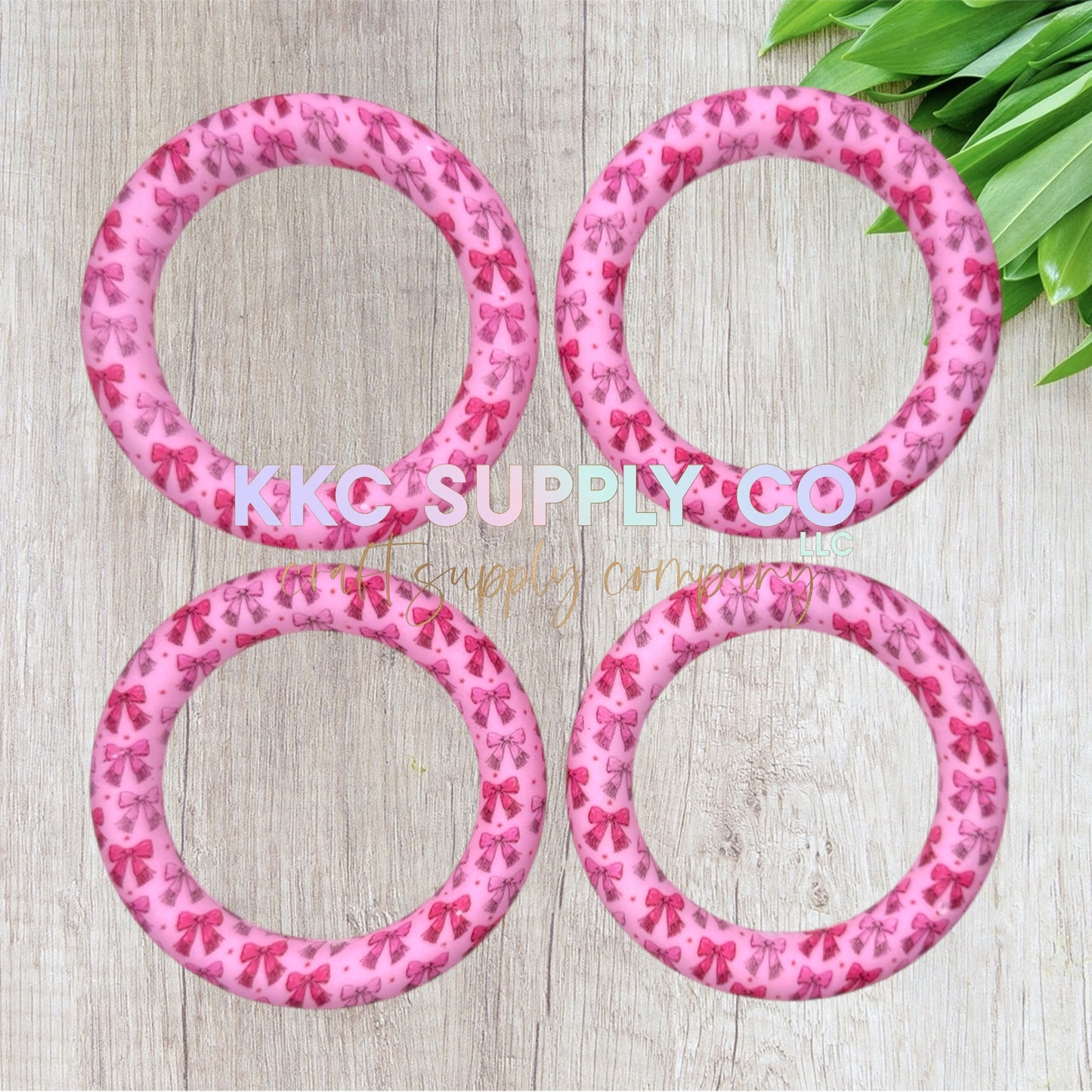 SP225-Girly Western Vibes Printed Silicone Beads
