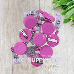 Badge Reel Blanks-New Colors