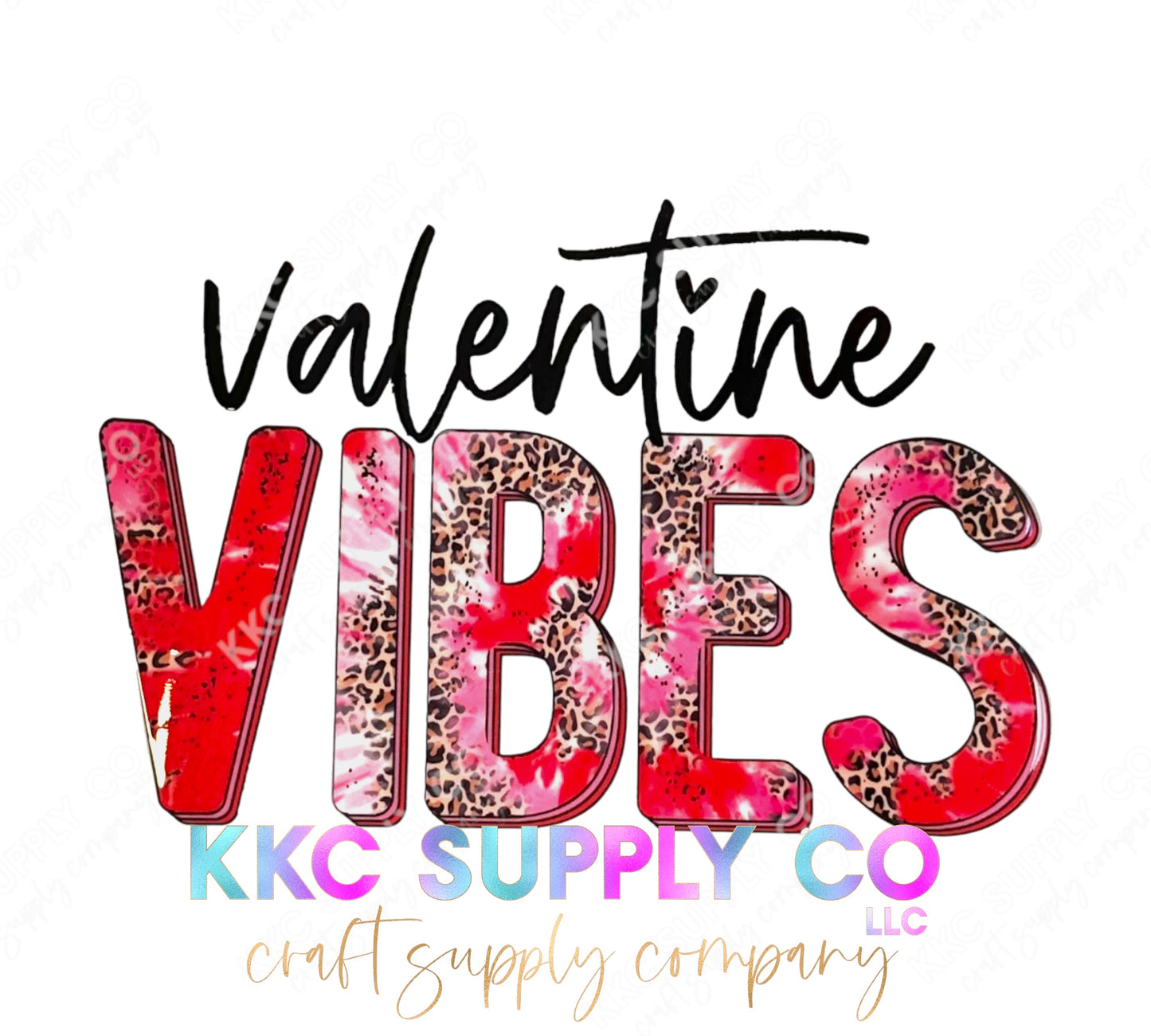 UV16289-Valentines Vibes 16oz UV DTF Decal