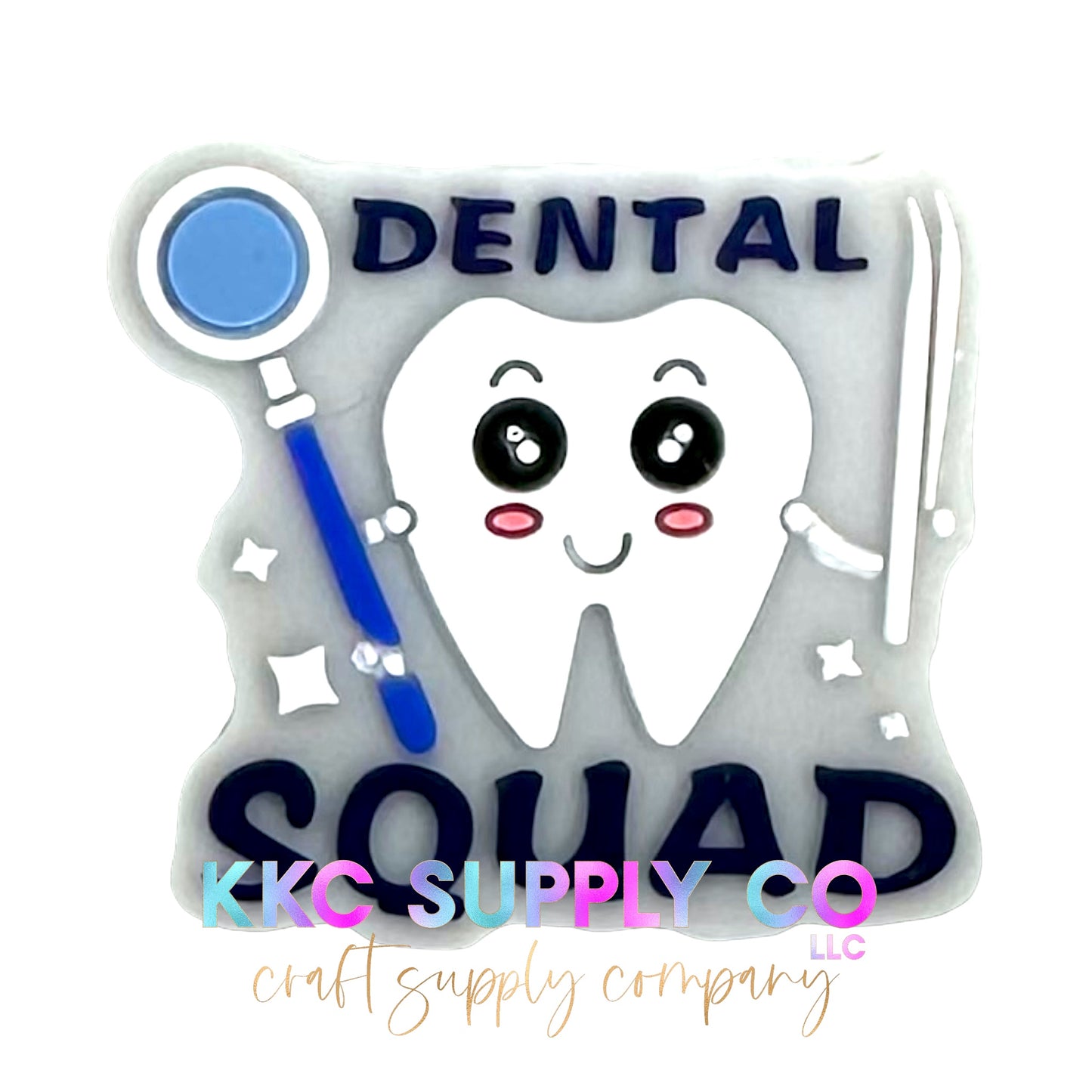 Dental Squad Silicone Focal Bead