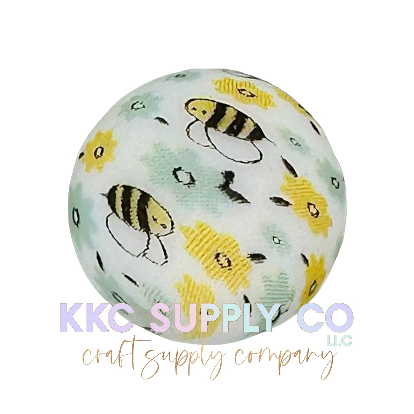 SP92-Bee Silicone Bead 15mm