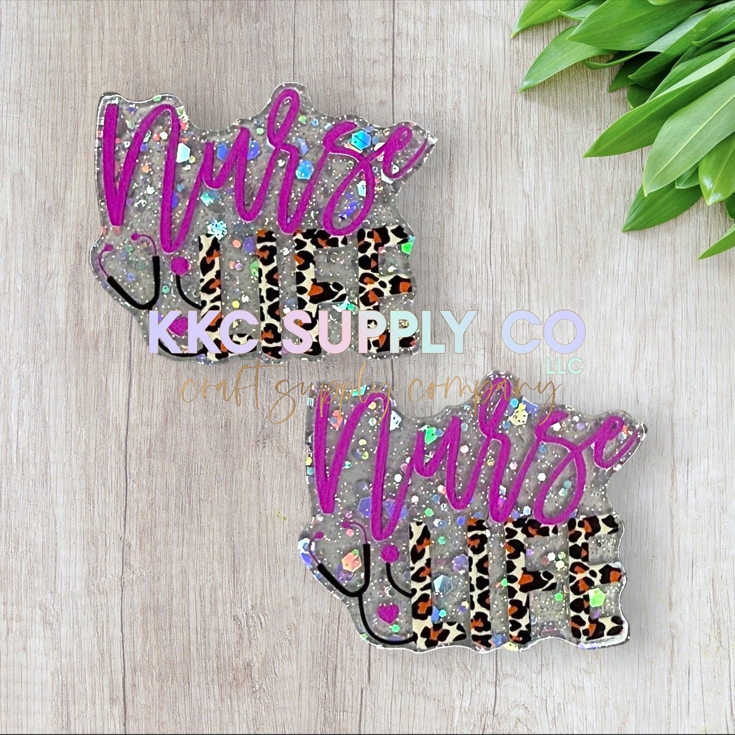 AT158-Nurse Life-Acrylic Flatback