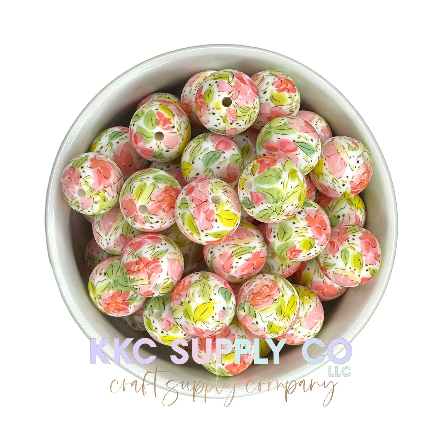 SP105-Hibiscus Silicone Bead 15mm