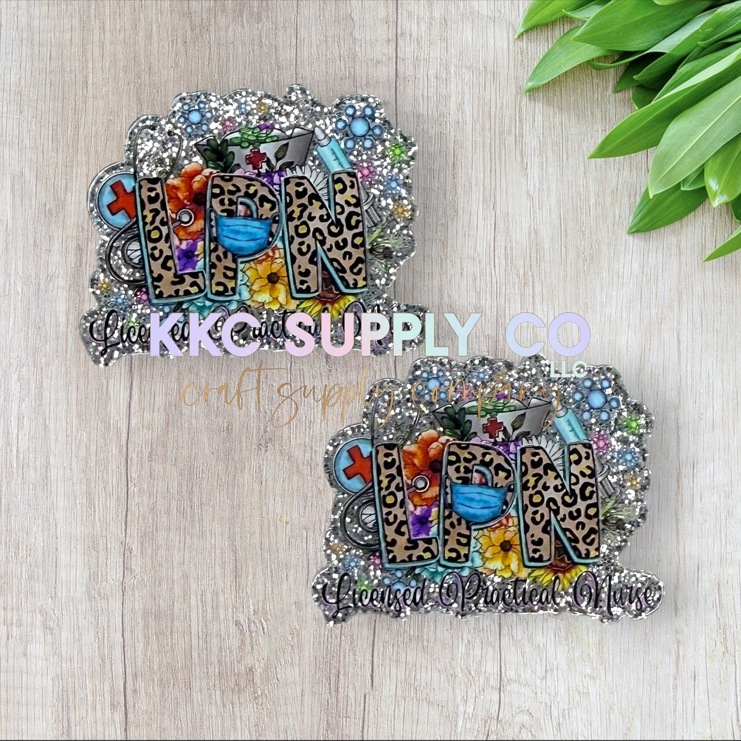AT159-Leopard LPN-Acrylic Flatback