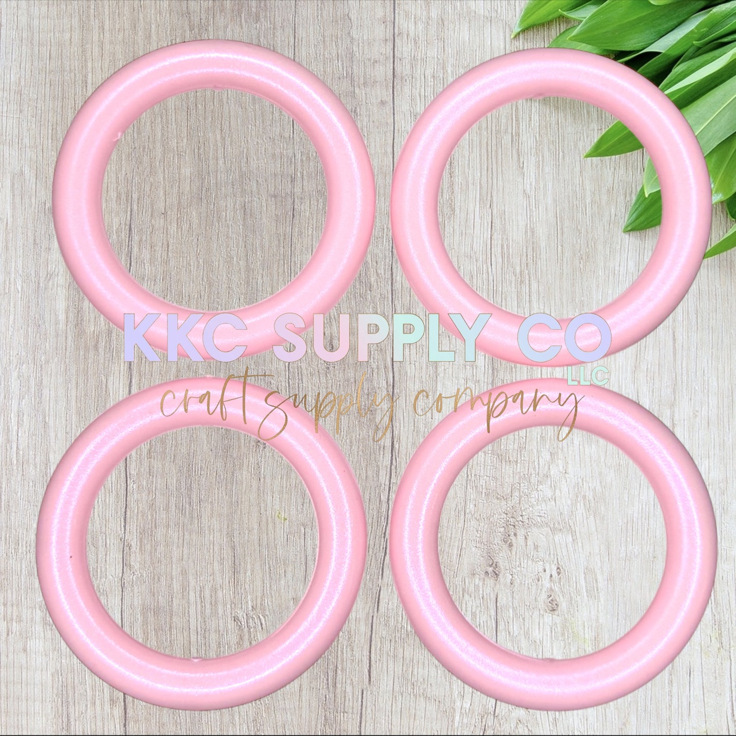 SS26-Mint Coral ChameleonOpal 65mm Silicone Ring