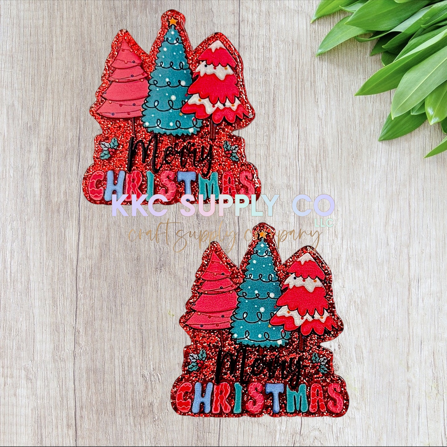 AT521-Merry Christmas-Acrylic Flatback