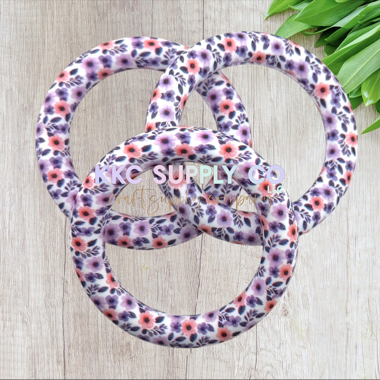 SP270-Lavender Meadow Silicone Beads