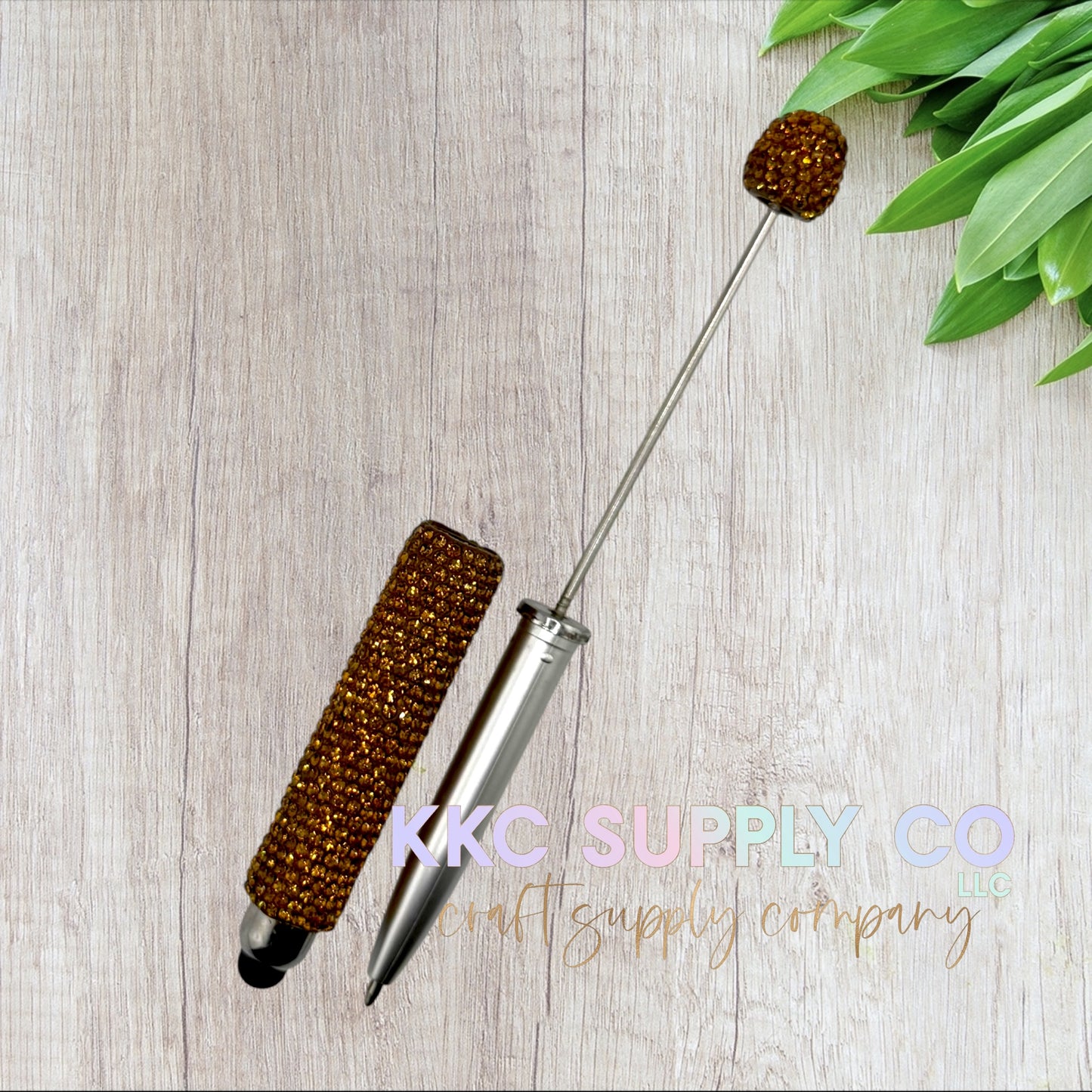 Rhinestone Beadable Stylus/Pen Combo