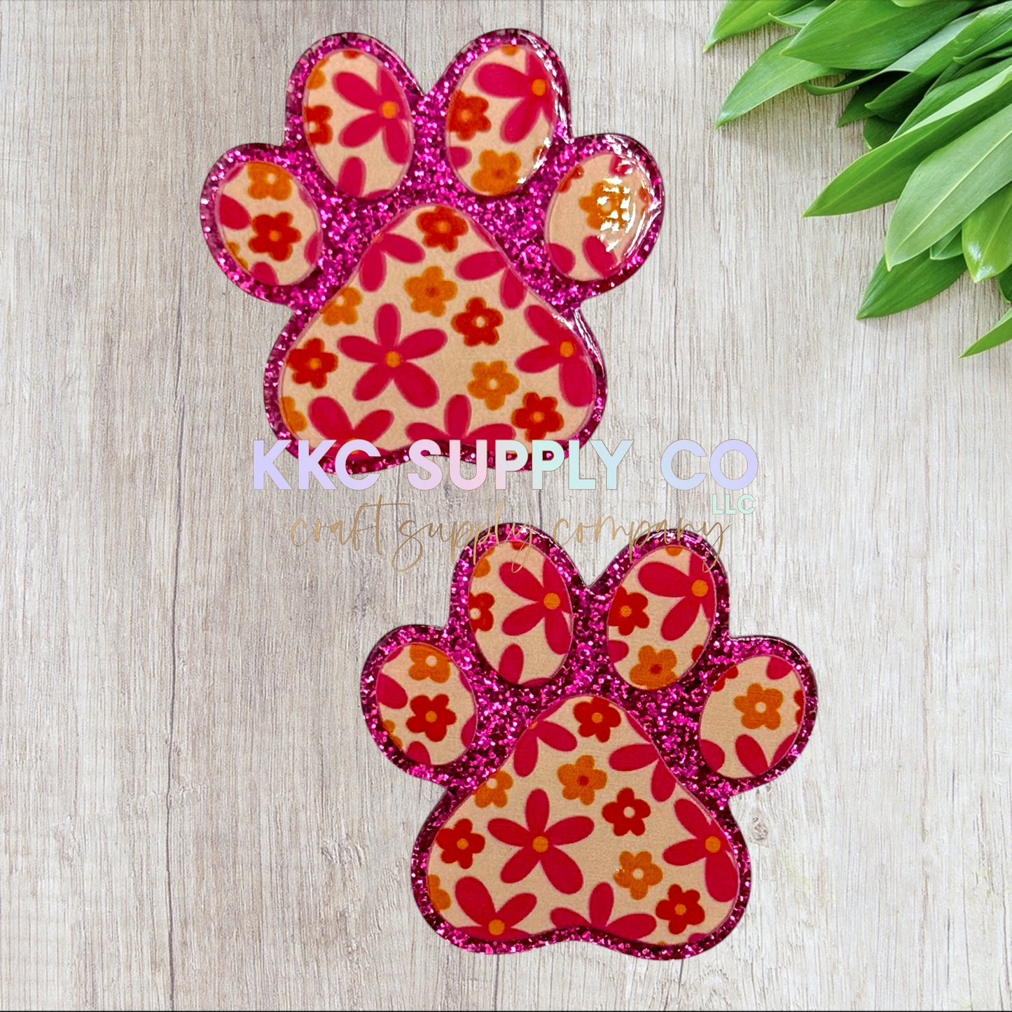 AT546-Pawsitive Vibes-Acrylic Flatback