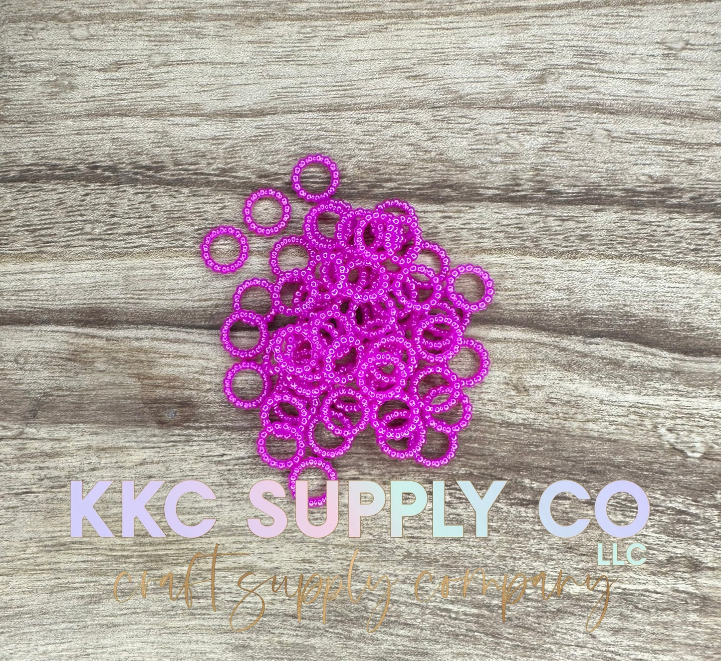 Fuchsia Pearl Spacer Bead-10mm