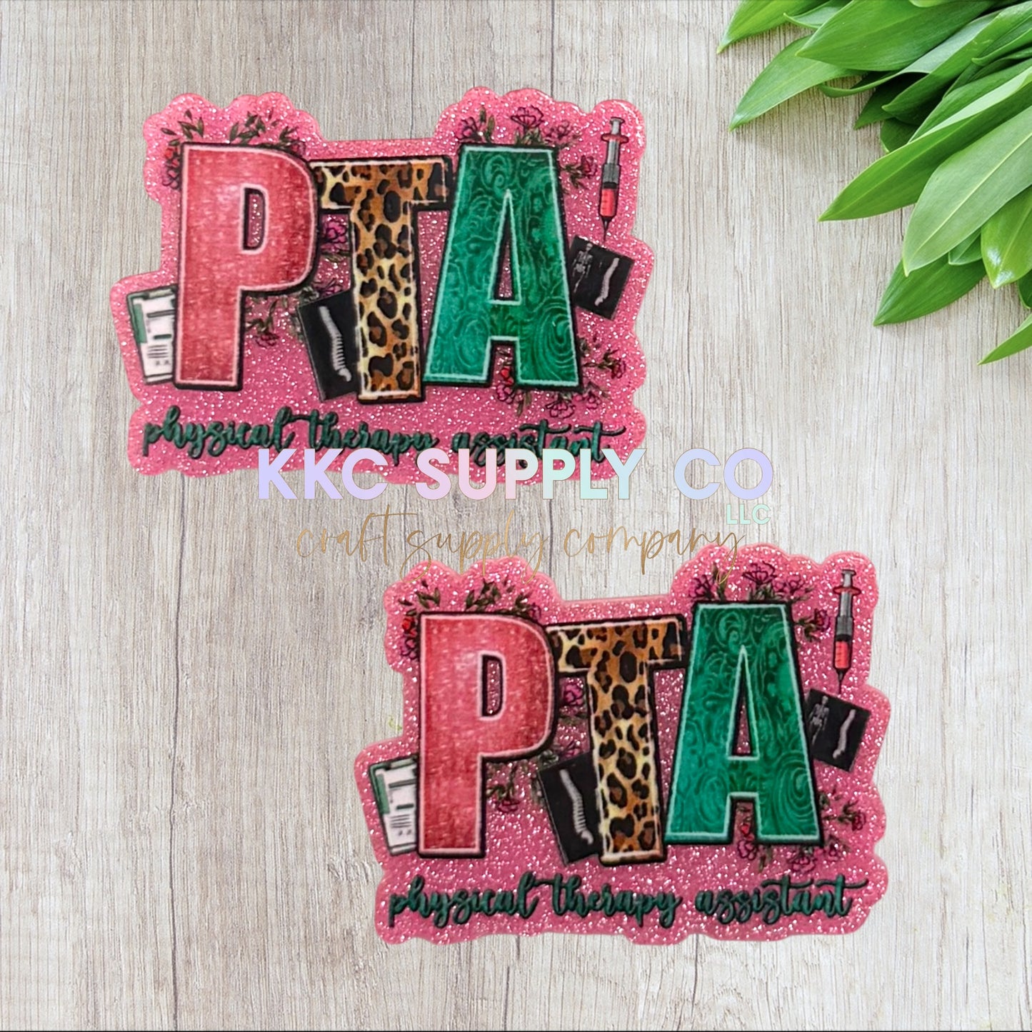 AT564-PTA Physical Therapy Assistant-Acrylic Flatback