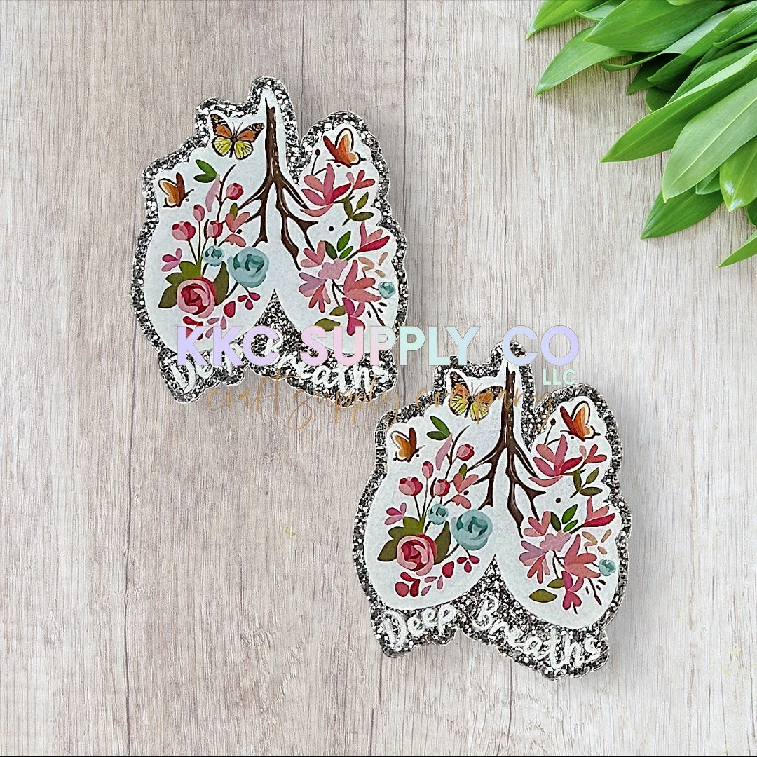 AT142-Deep Breaths-Acrylic Flatback