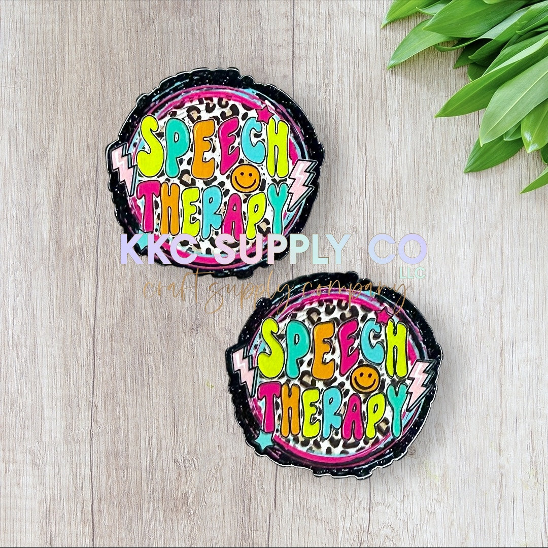 AT184-Speech Therapy-Acrylic Flatback