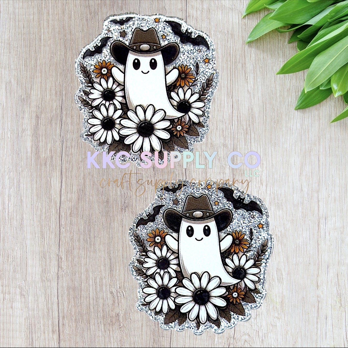 AT492-Western Ghost-Acrylic Flatback