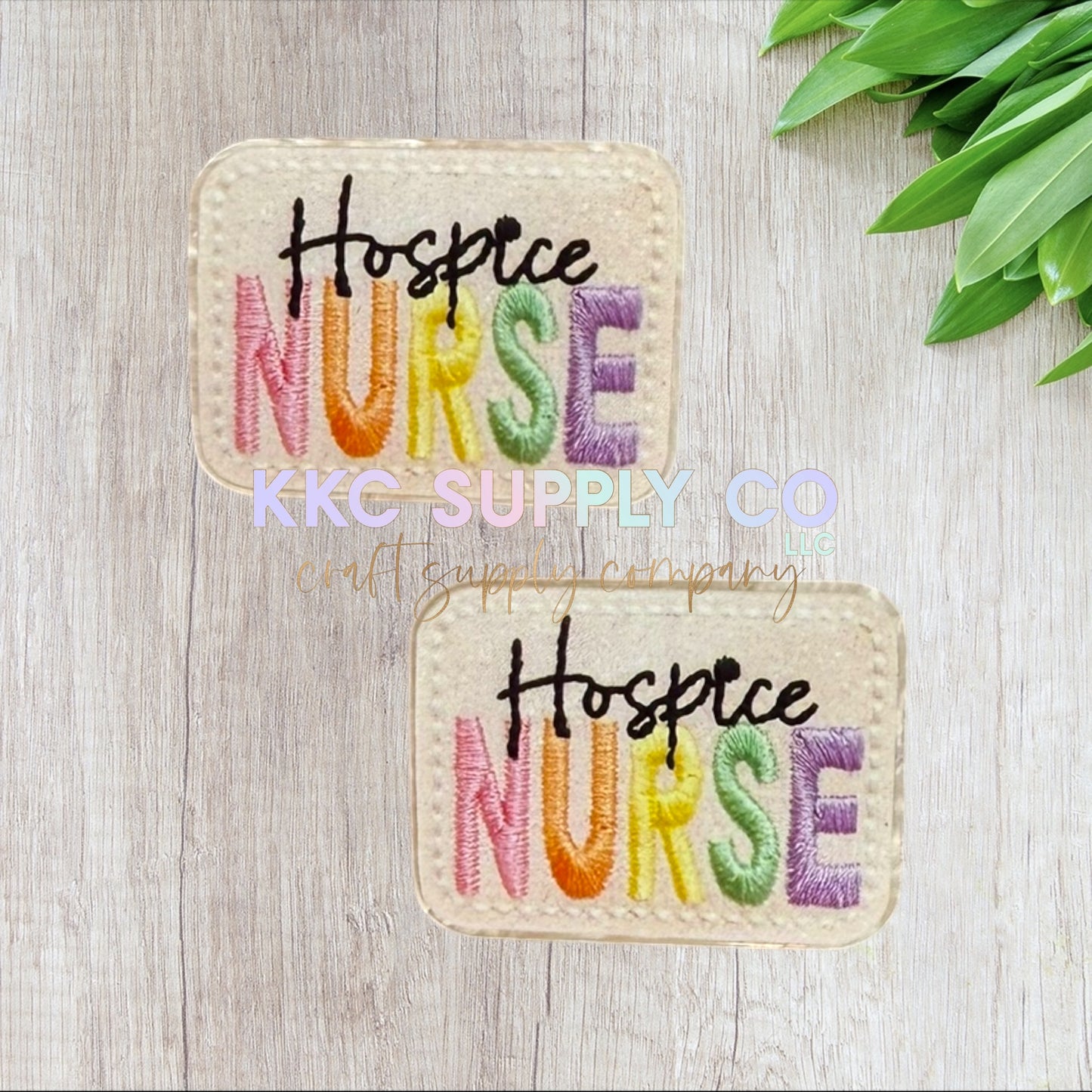 AT310-Hospice Nurse-Acrylic Flatback