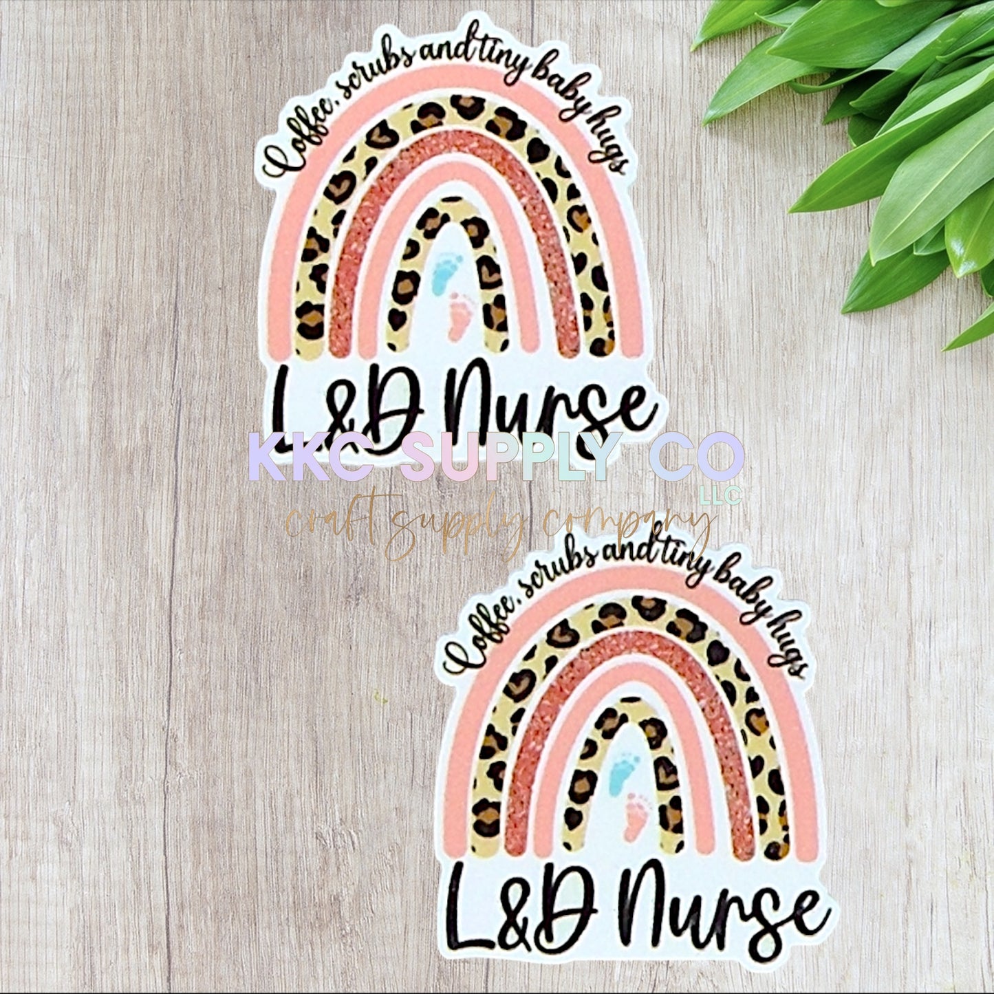 AT509-L&D Nurse-Acrylic Flatback