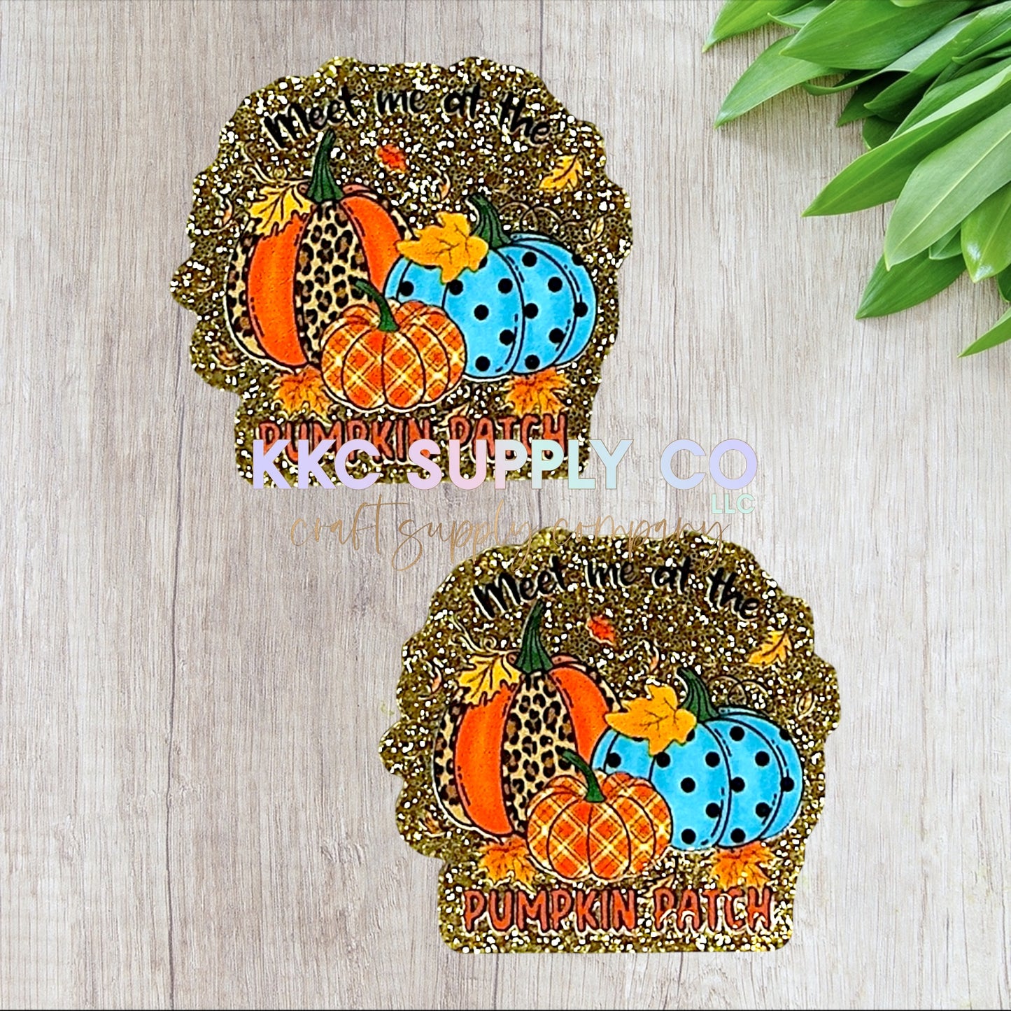 AT464-Pumpkin Patch-Acrylic Flatback