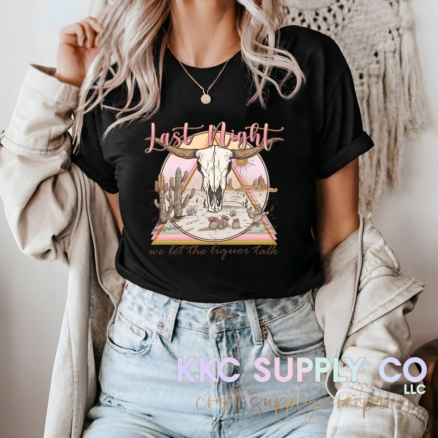 #178-Last Night T-Shirt Transfer