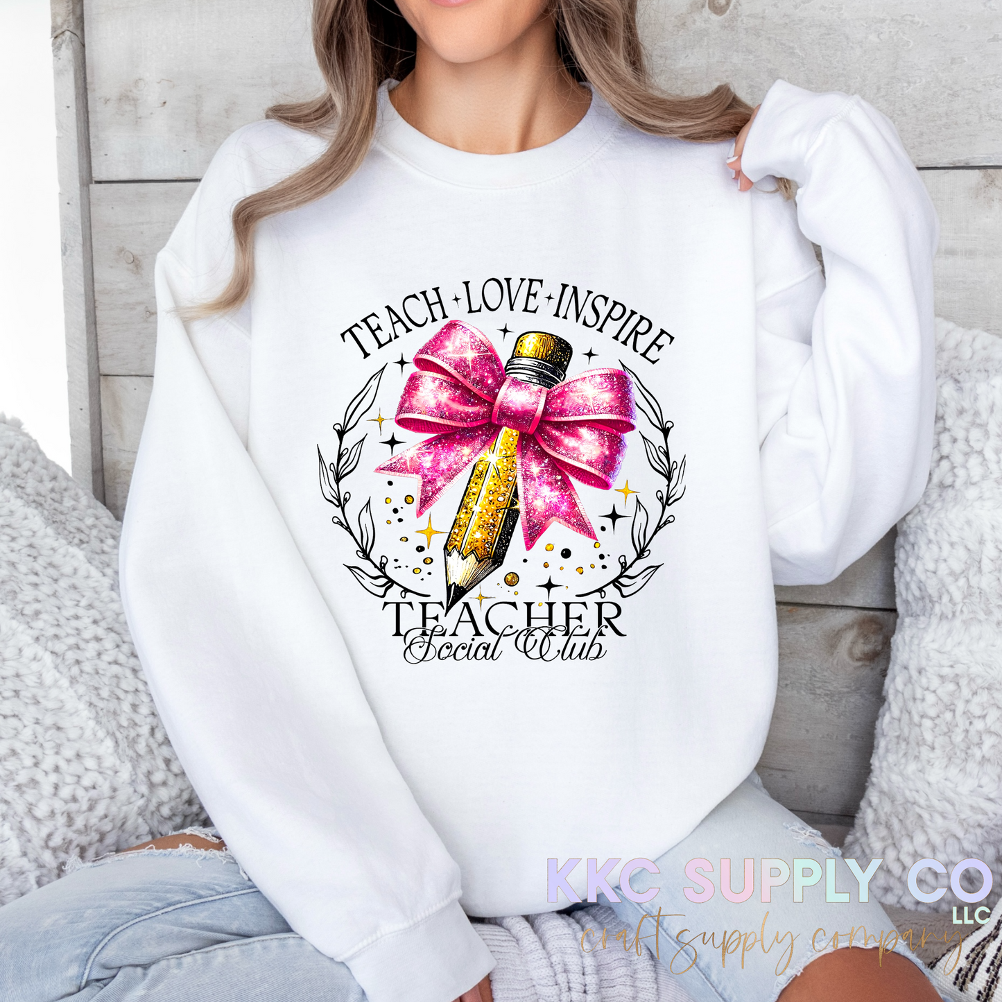 #41-Teacher Social Club T-Shirt Transfer