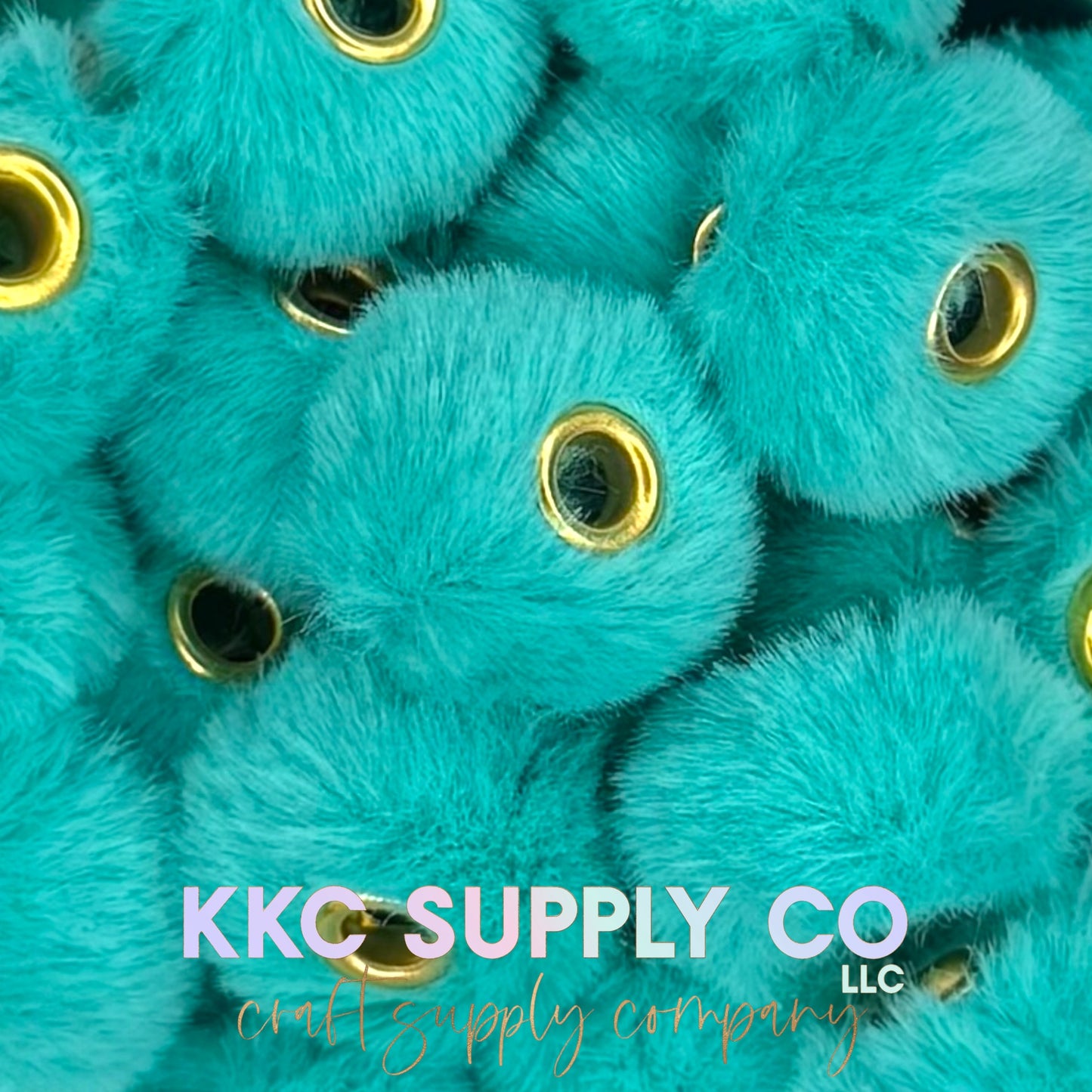 Fluffy Turquoise 20mm Spacer