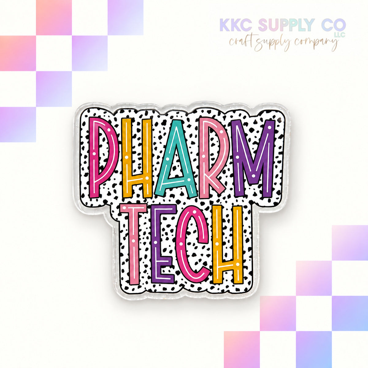 AT123 acrylic flatback - KKC Supply Co