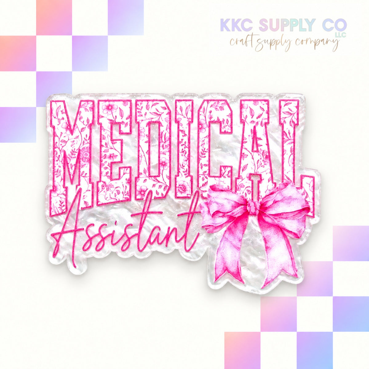 AT169 acrylic flatback by KKC Supply Co