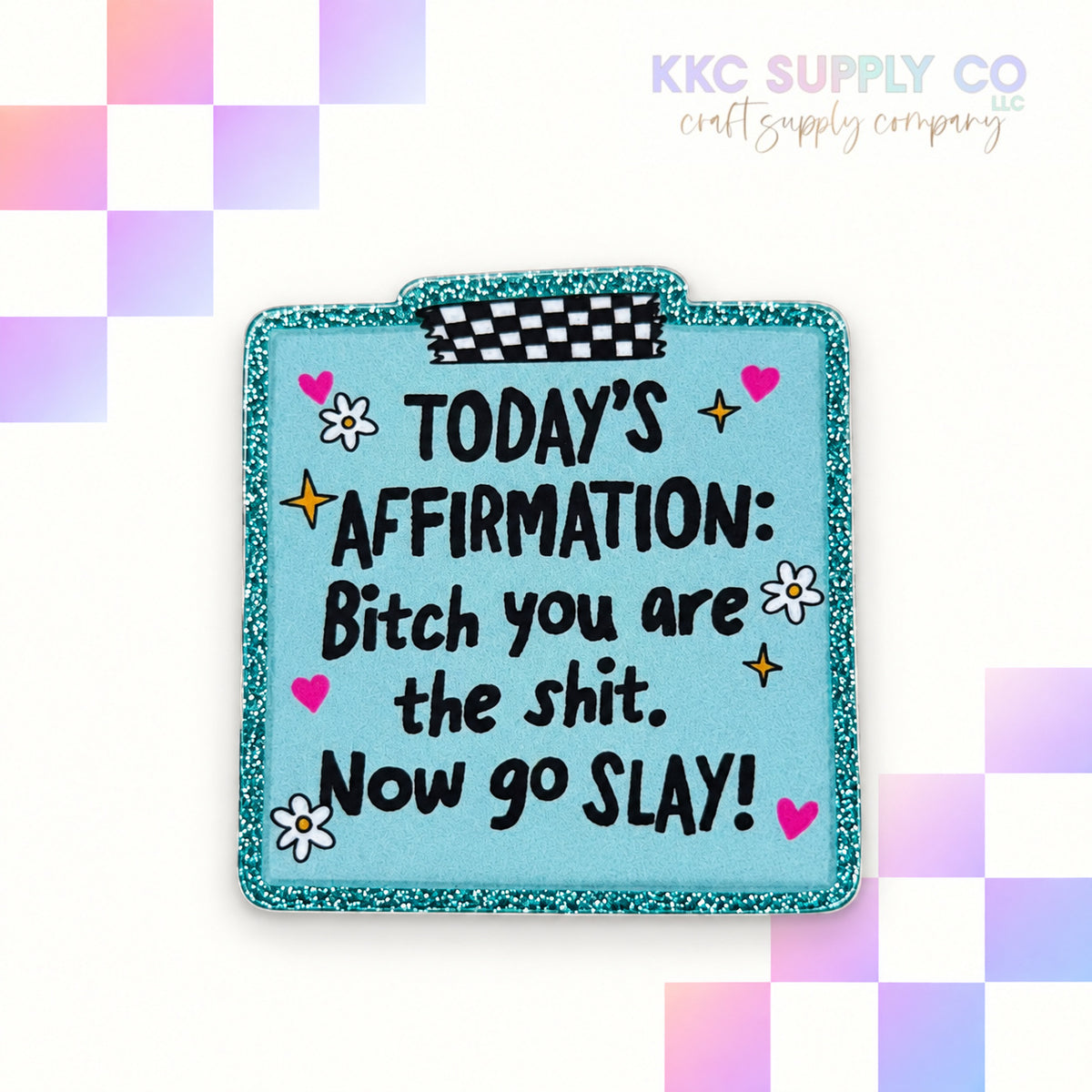 AT335 acrylic flatback - KKC Supply Co