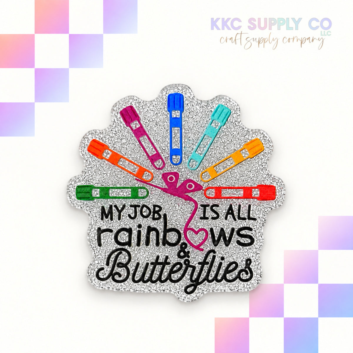 AT37 acrylic flatback - KKC Supply Co