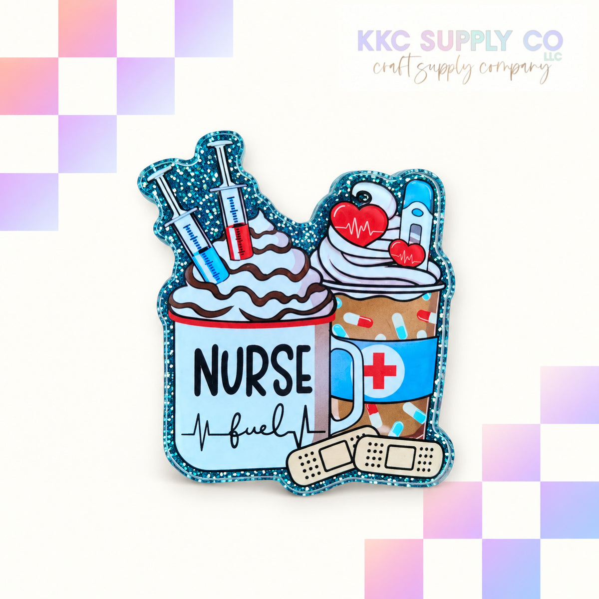 Nurse Fuel acrylic flatback - KKC Supply Co