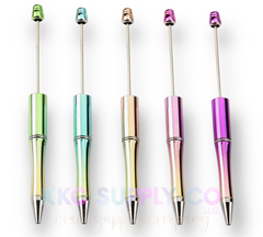 Ombré Metallic Plastic Beadable Pen Blank