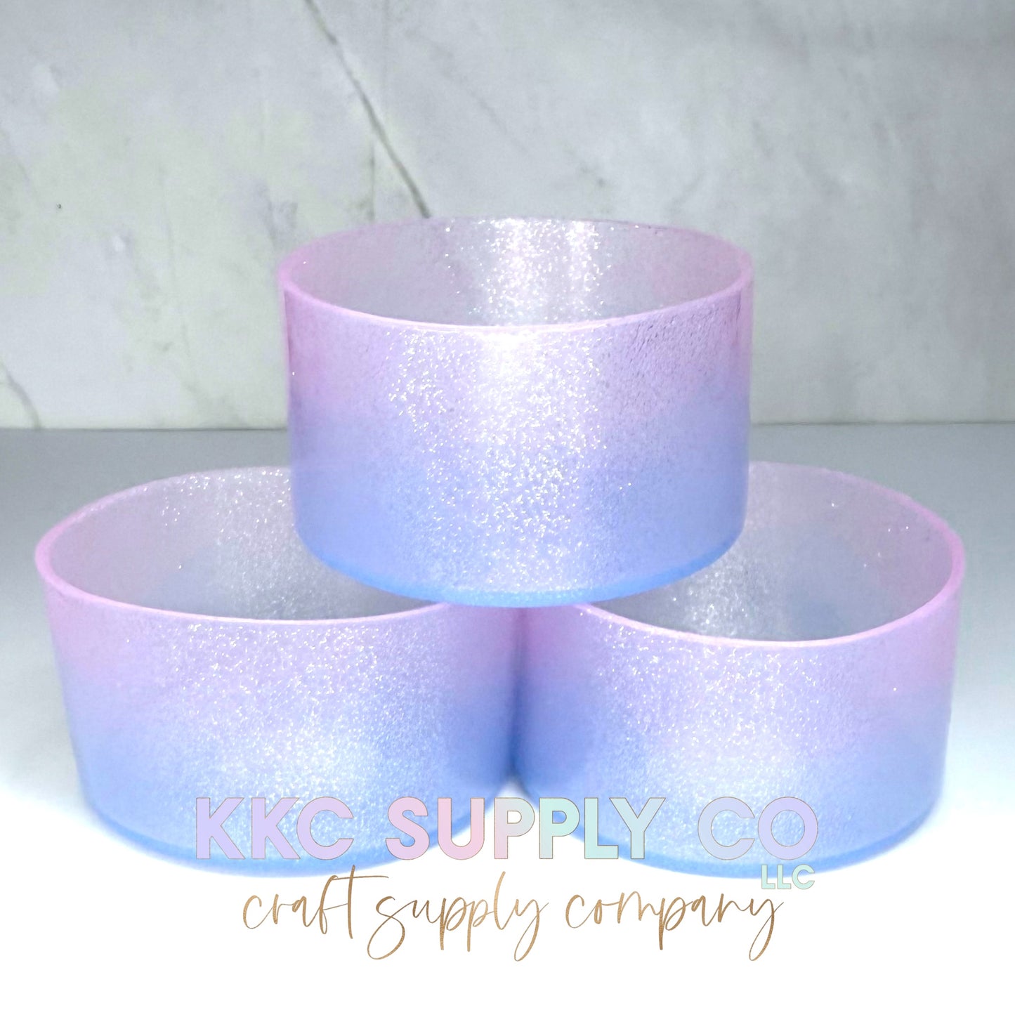 Ombre' Shimmer Glitter Tumbler Boot