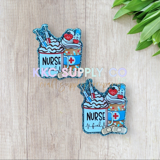 AT76-Nurse Fuel-Acrylic Flatback