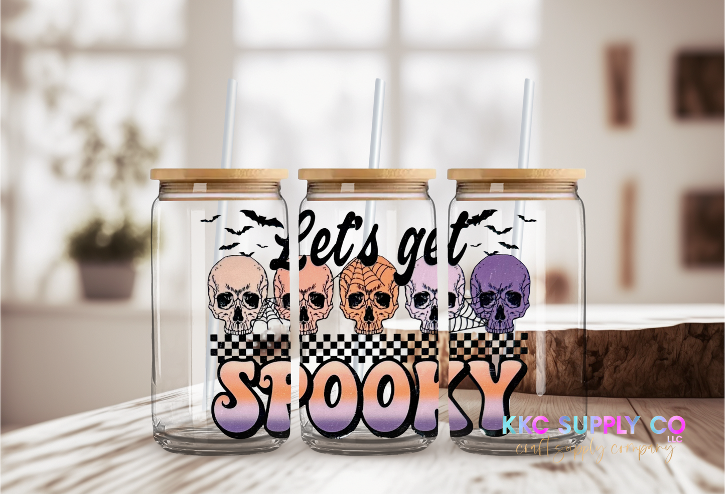 UV1655-Let’s Get Spooky 16oz UV DTF Decal