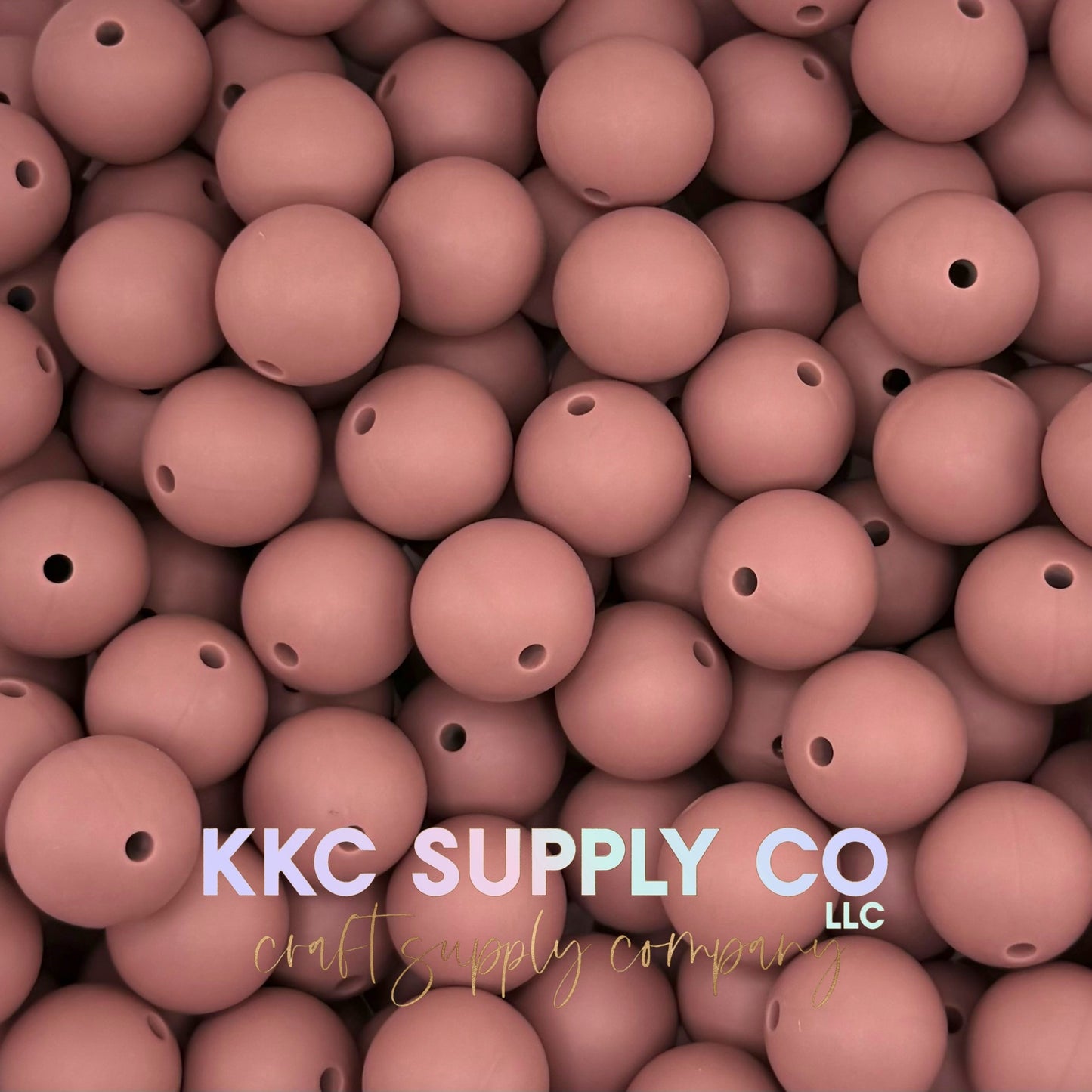 SS97-Desert Blush Solid Silicone Beads