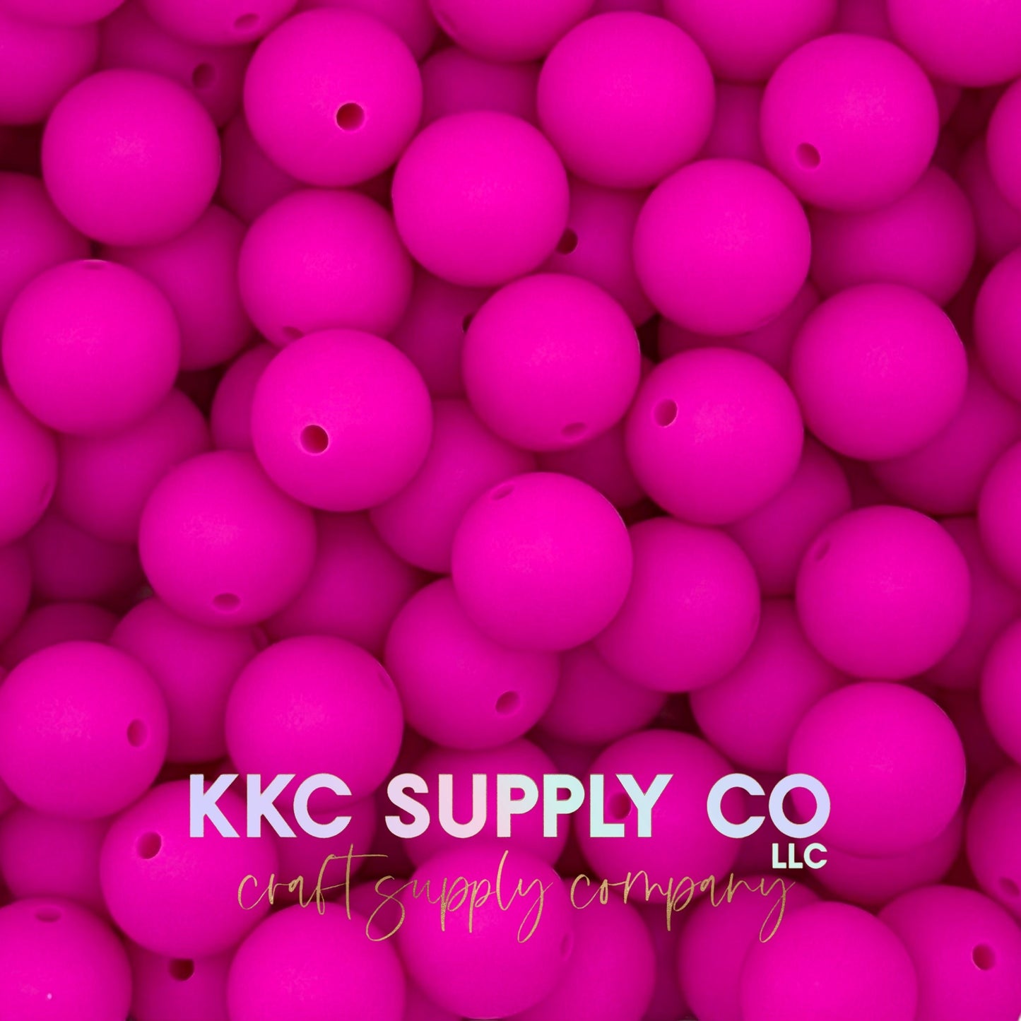 SS96-Electric Punch Solid Silicone Beads