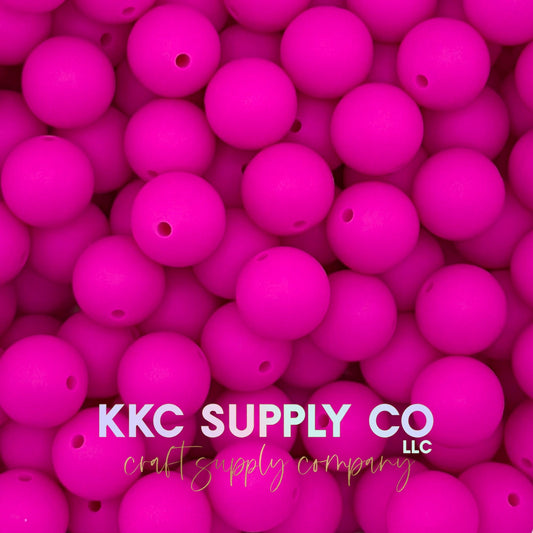 SS96-Electric Punch Solid Silicone Beads