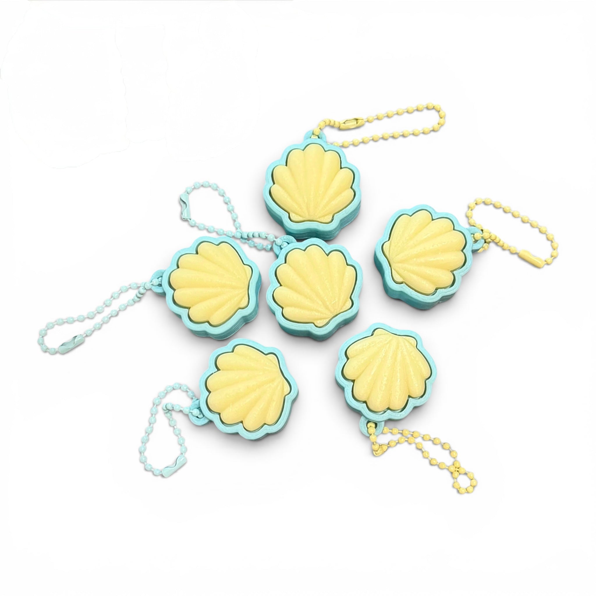 3D Printed Seashell Clicker Fidget Keychain – KKC Supply Co, LLC