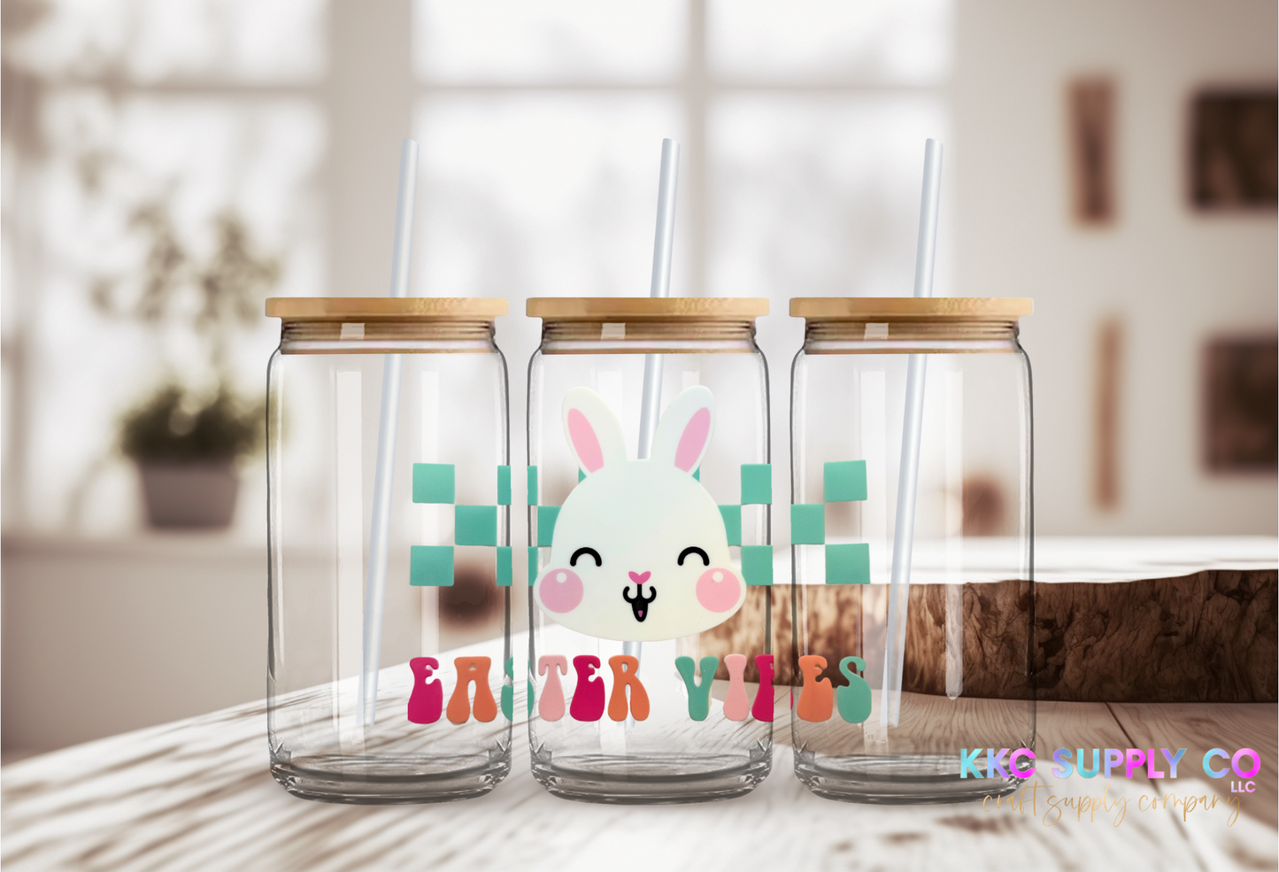 UV16368-Easter Vibes 16oz UV Decal