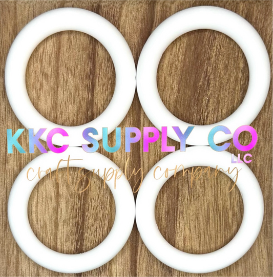 SS23-White 65mm Silicone Ring