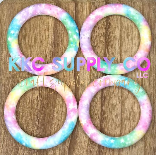 SP13-Rainbow In The Stars 65mm Silicone Ring