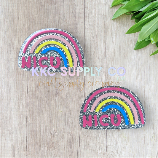 AT15-NICU Rainbow-Acrylic Flatback