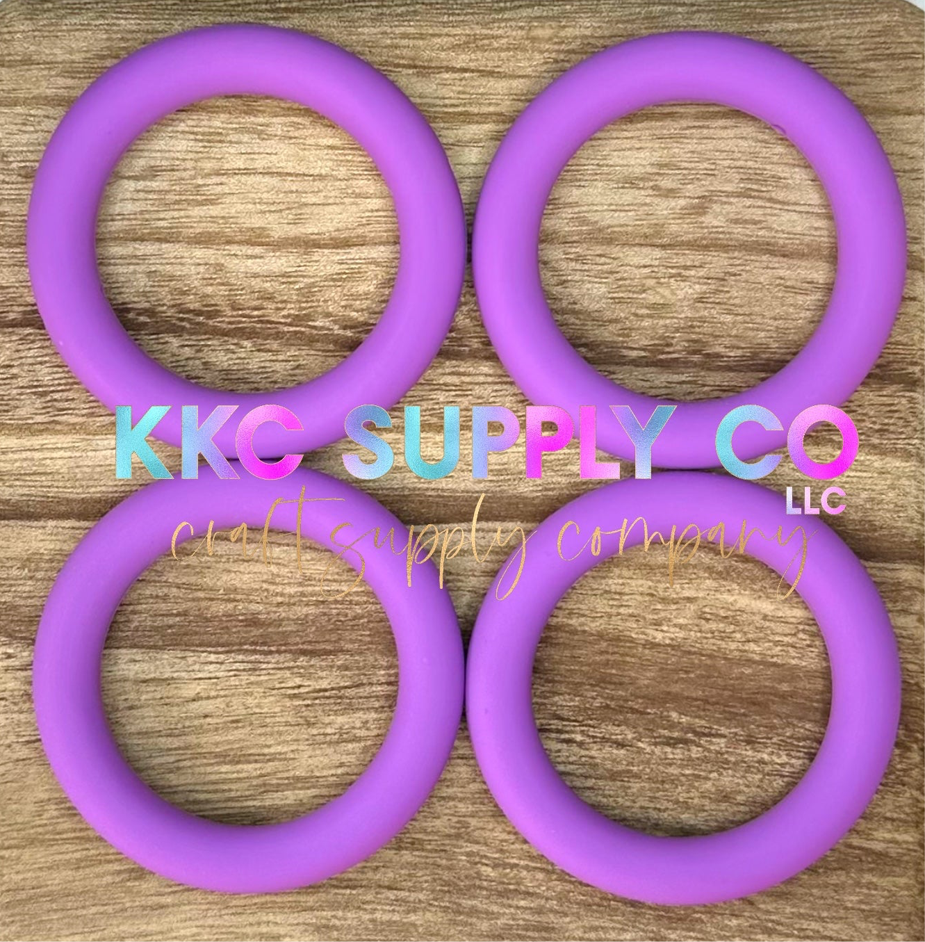 SS38-Purple 65mm Silicone Ring