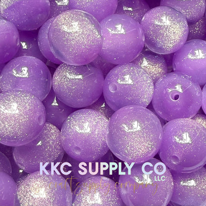 Sugar Glitter Acrylic Beads 20mm