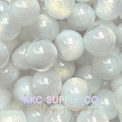 Sugar Glitter Acrylic Beads 20mm