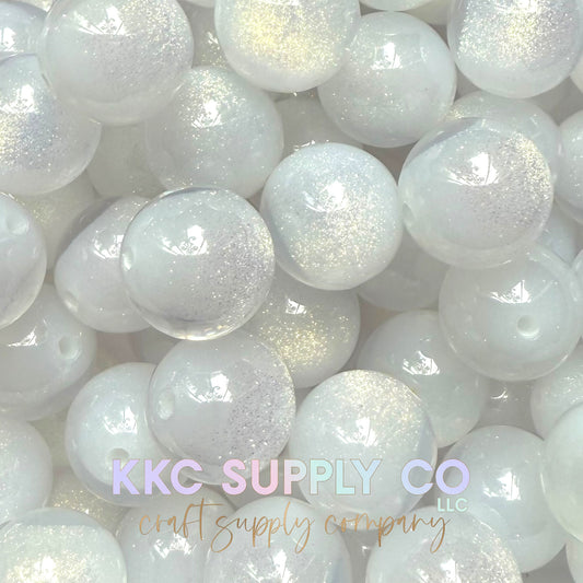 Sugar Glitter Acrylic Beads 20mm